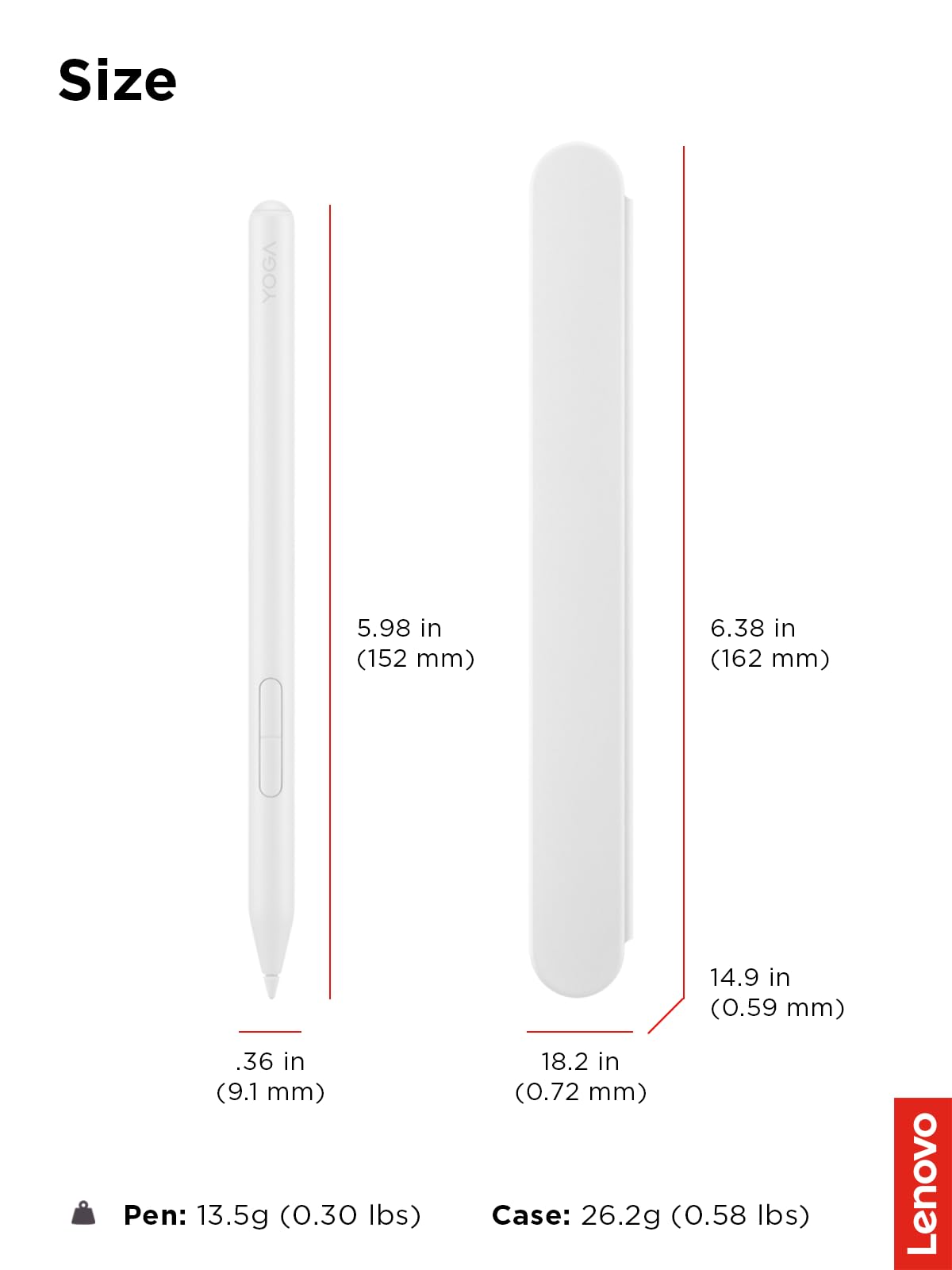 Amazon.co.jp: Lenovo Yoga Pen 2 磁気ペンケース付き AES 3.0